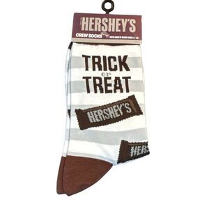 2/$20 NWT Hershey Trick or Treat Crew Socks